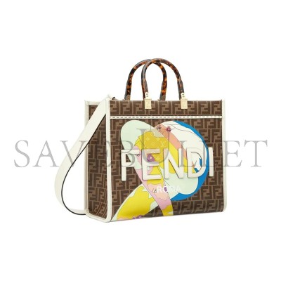 FENDI SUNSHINE CLOTH TOTE 8BH386AJHJF1HB5 (36*31*12cm)